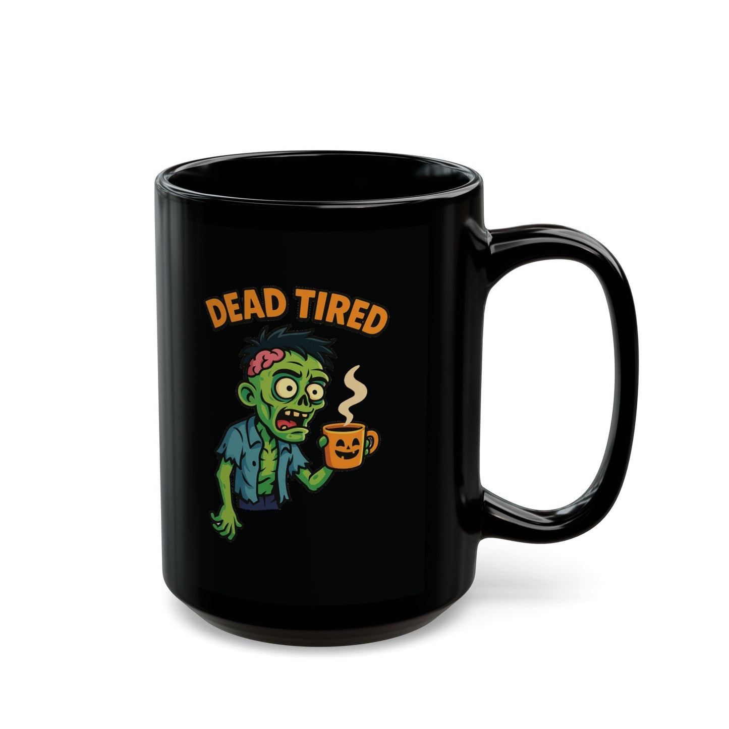 Zombie-Themed Coffee Mug, Halloween Decor
