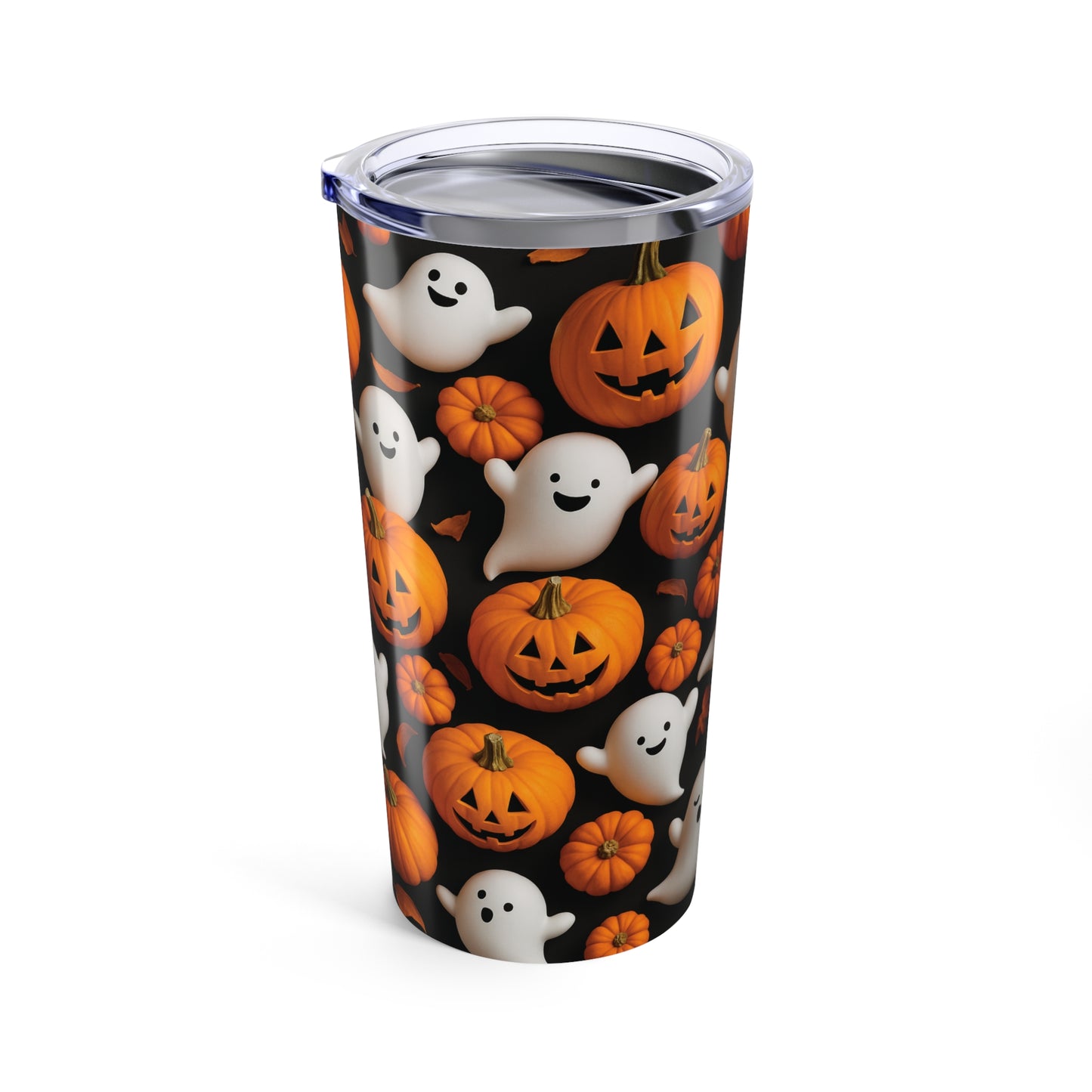 Halloween-Themed Tumbler, Spooky Coffee Cup, Halloween Party Decor