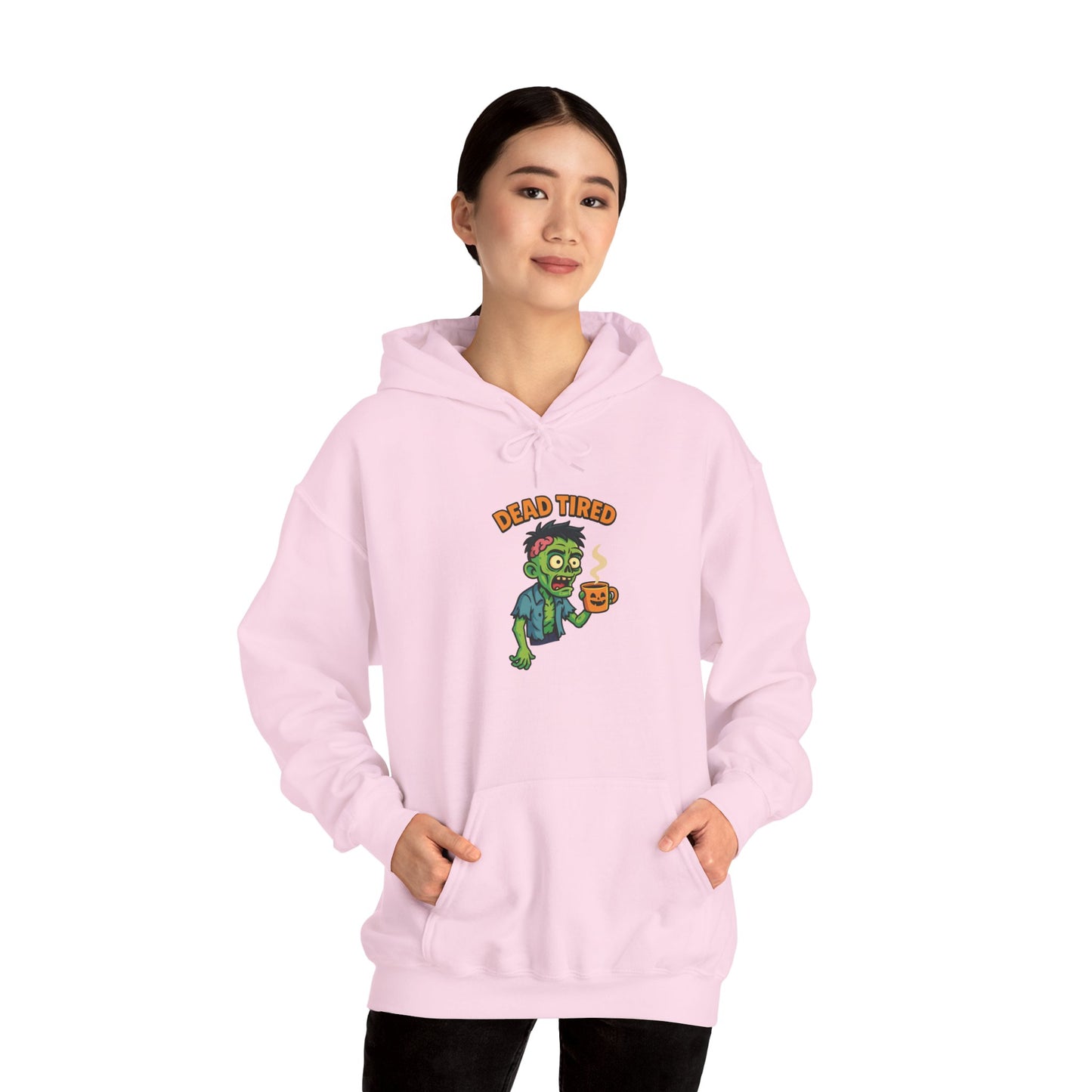 Zombie Themed Unisex Hoodie, Cozy Halloween Sweatshirt, Spooky Season Apparel