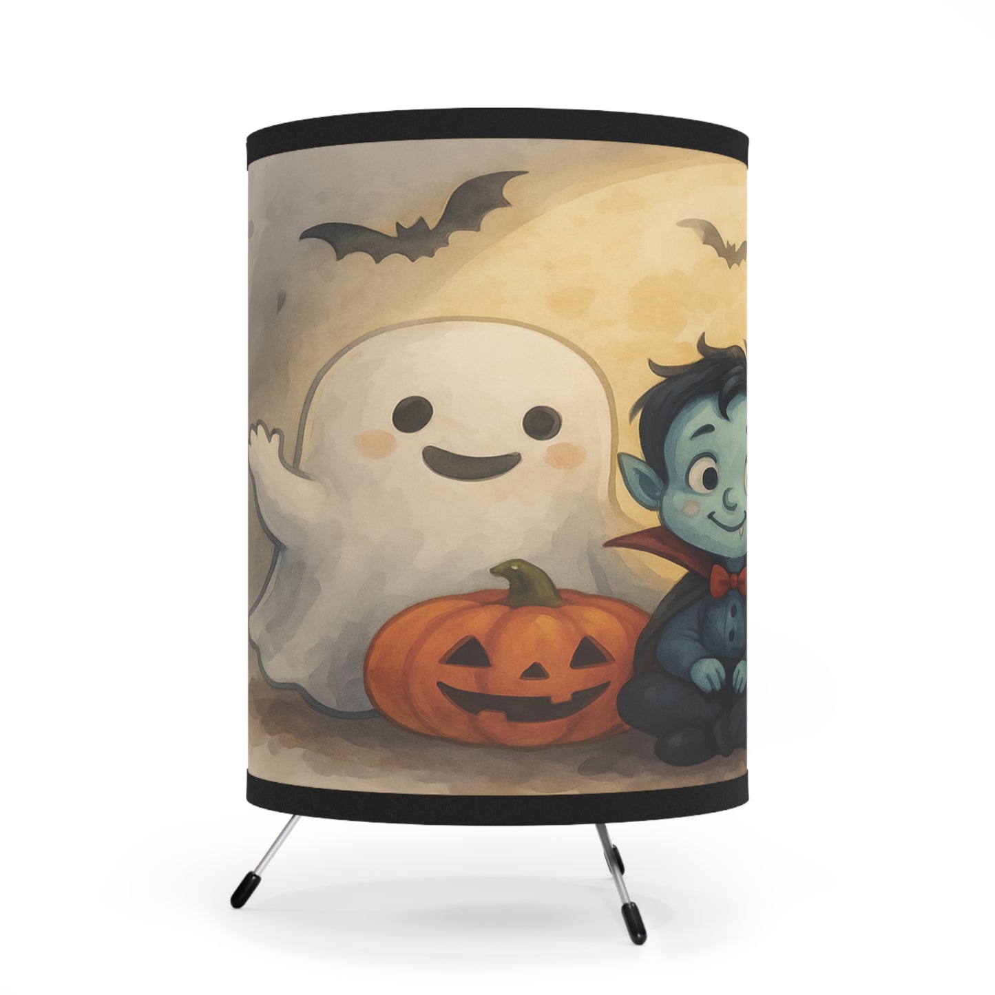 Halloween Tripod Lamp, Kids Room Decor