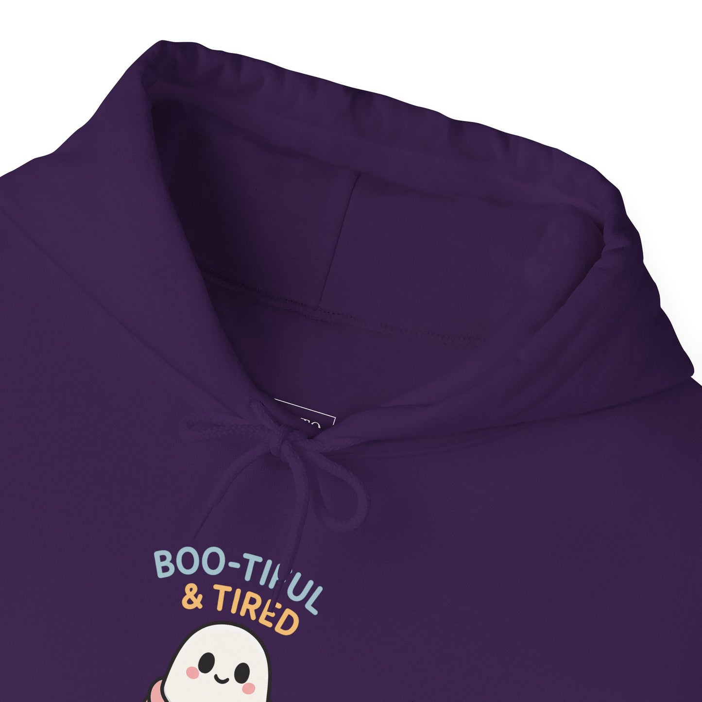 Boo-tiful Ghost Halloween Hoodie, Cute-Cozy Fall Vibes