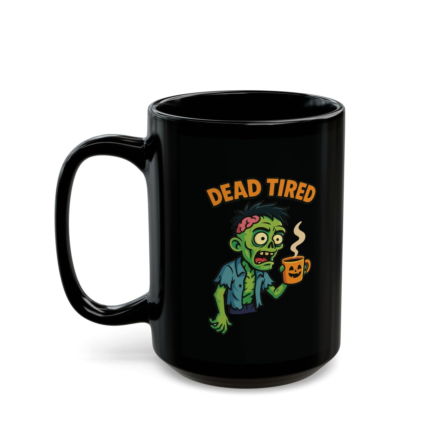 Zombie-Themed Coffee Mug, Halloween Decor