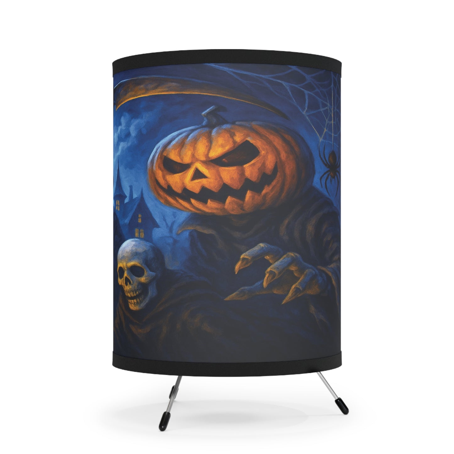 Halloween Tripod Lamp, Creepy Decor for Spooky Season, Party Lighting