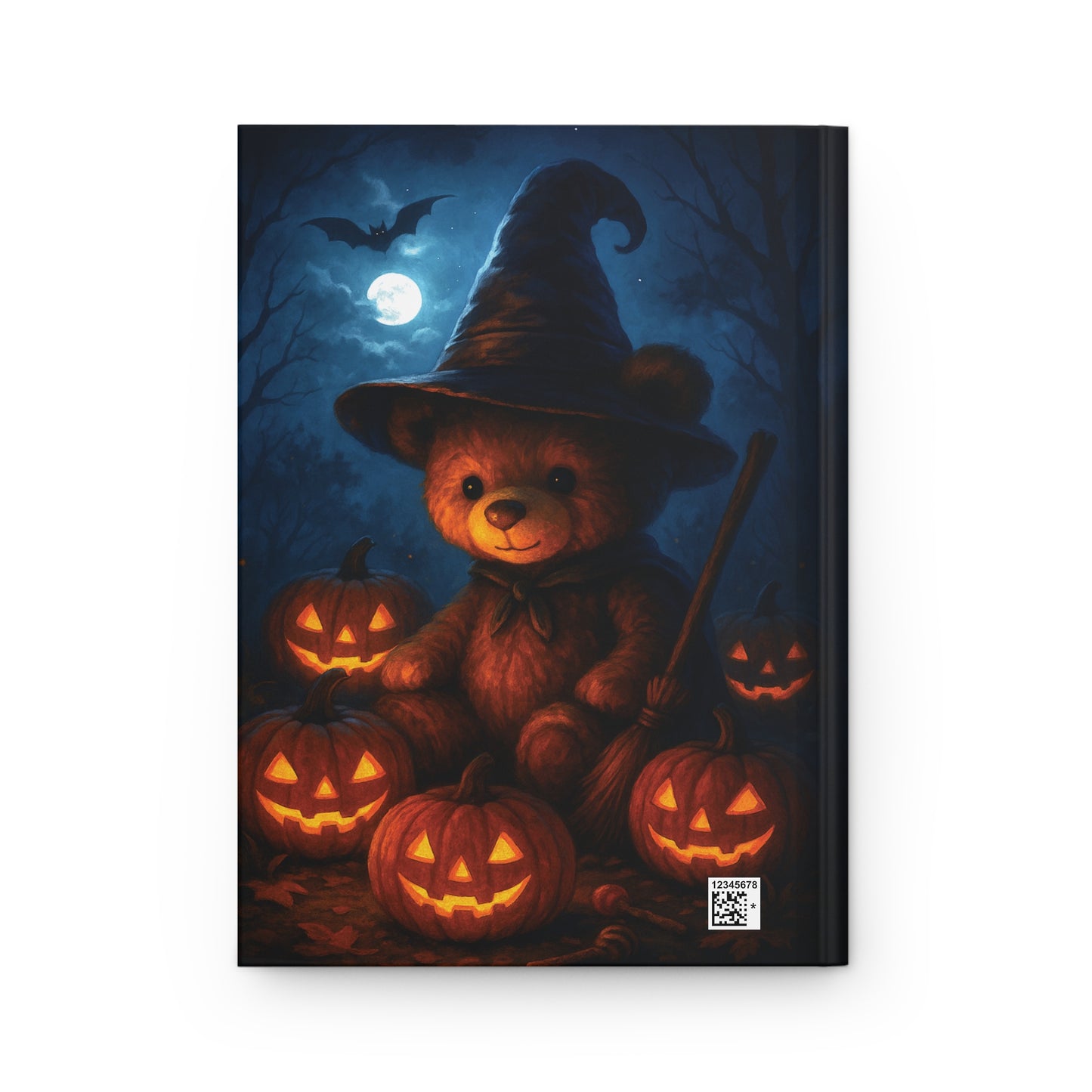 Halloween Teddy Bear Hardcover Journal
