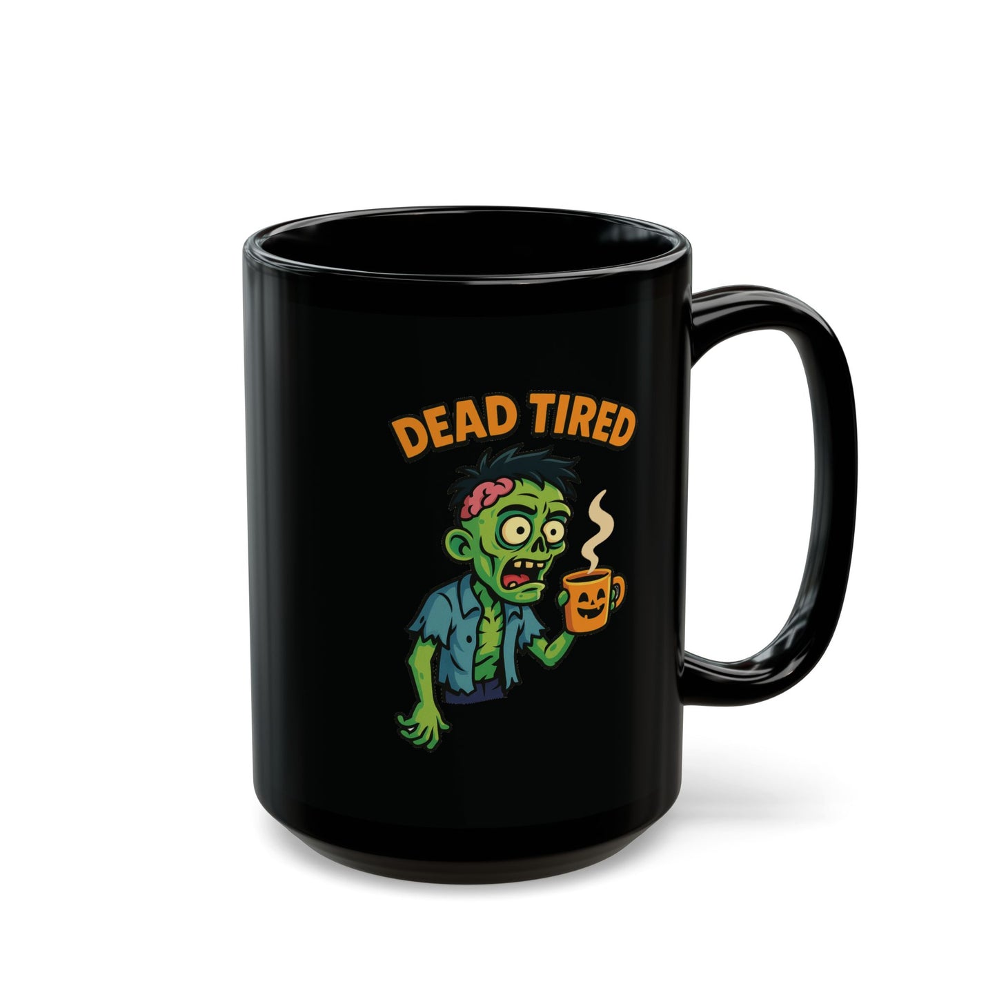 Zombie-Themed Coffee Mug, Halloween Decor