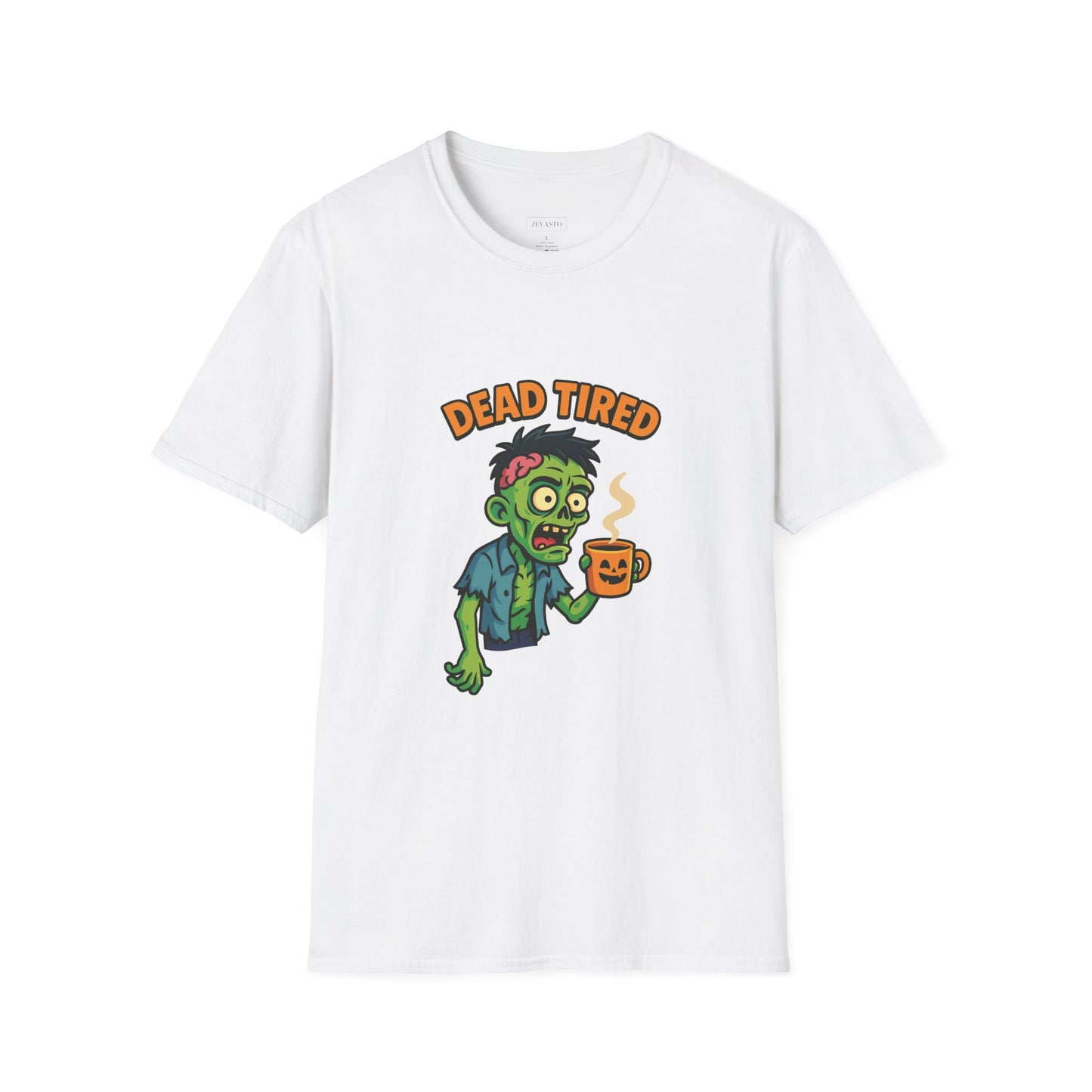 Dead Tired Zombie T-Shirt, Gifts for Halloween