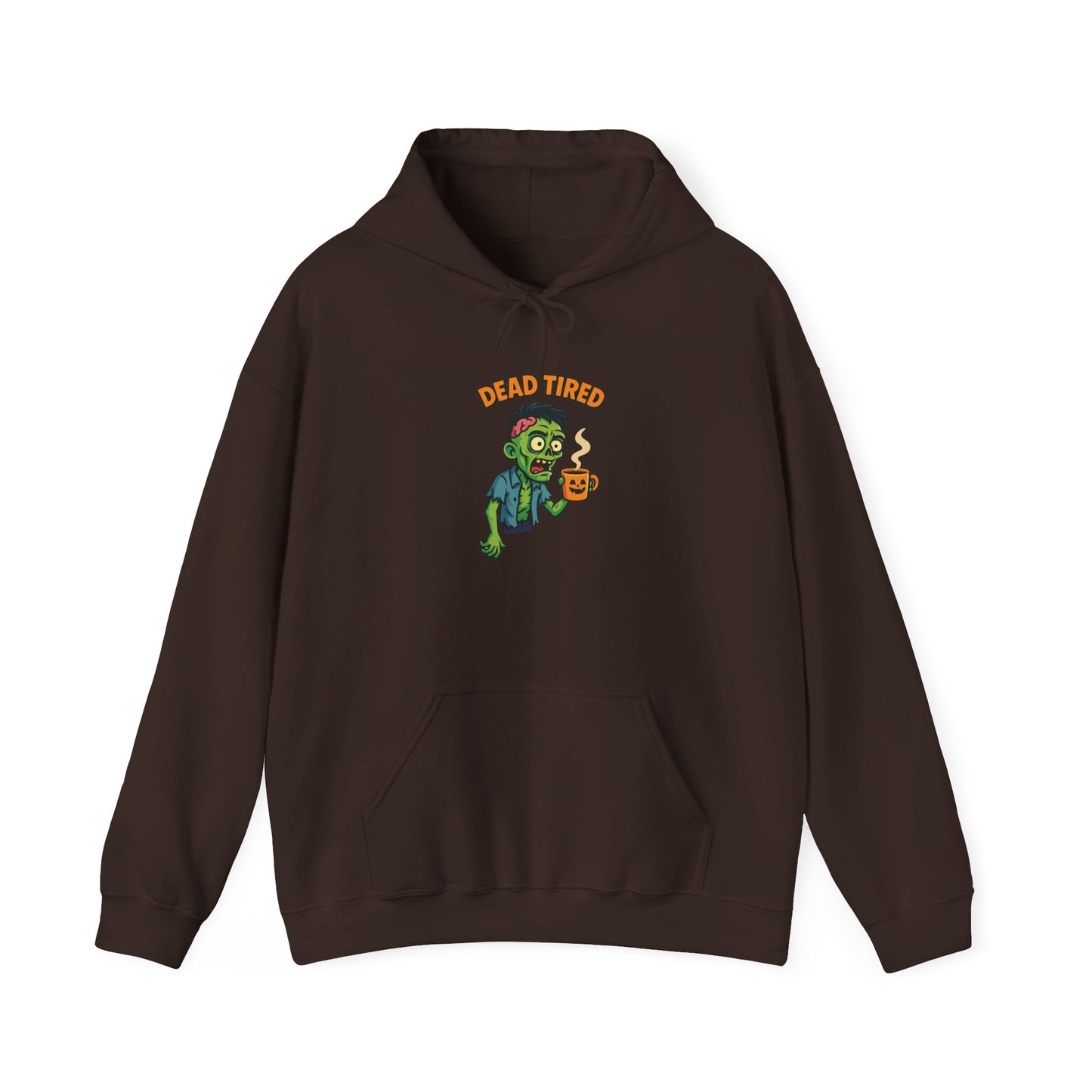 Zombie Themed Unisex Hoodie, Cozy Halloween Sweatshirt, Spooky Season Apparel