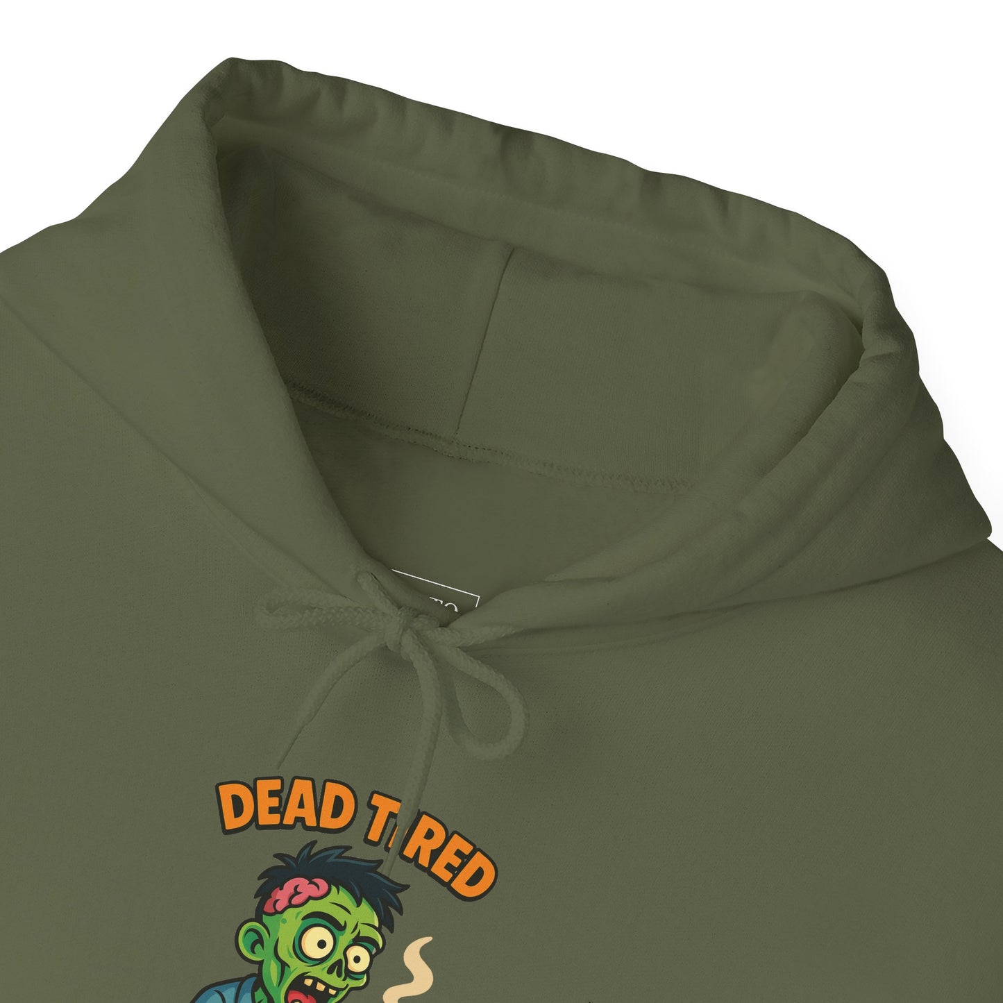 Zombie Themed Unisex Hoodie, Cozy Halloween Sweatshirt, Spooky Season Apparel