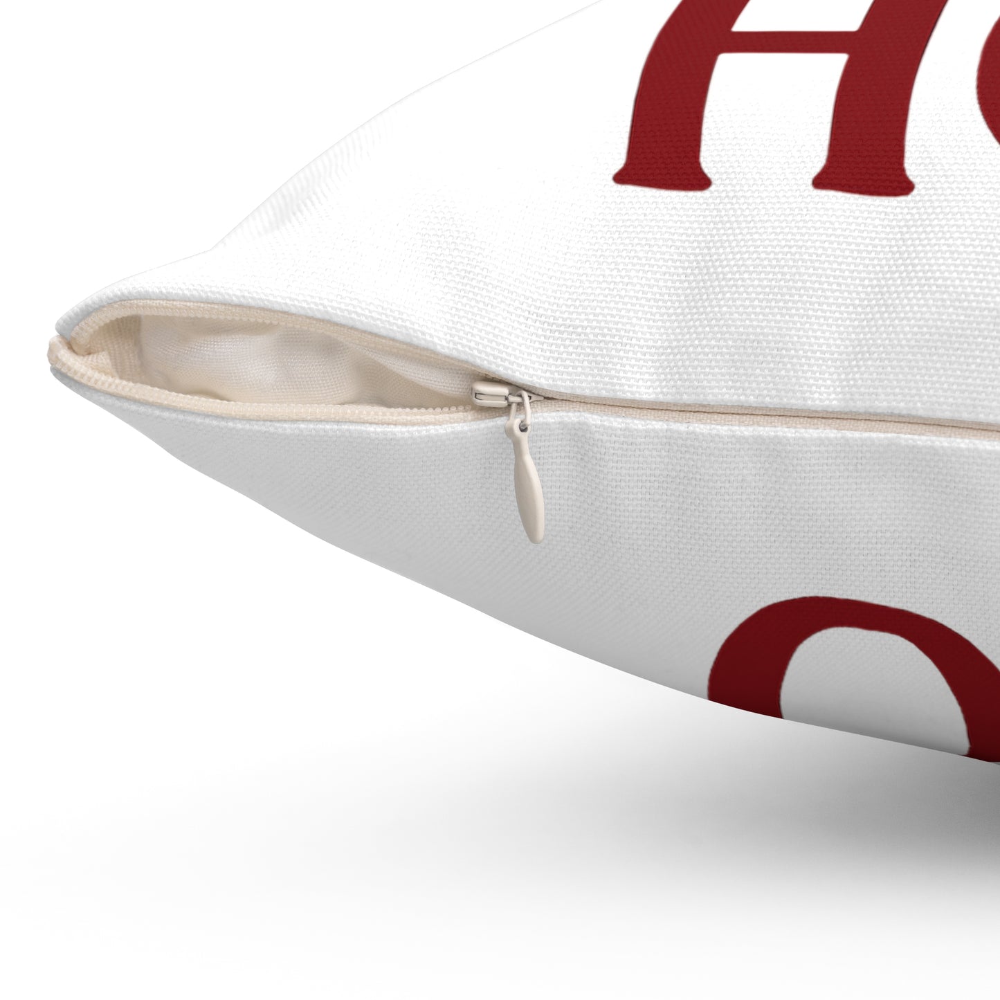 Ho Ho Ho Christmas Pillow — Festive Holiday Throw Pillow