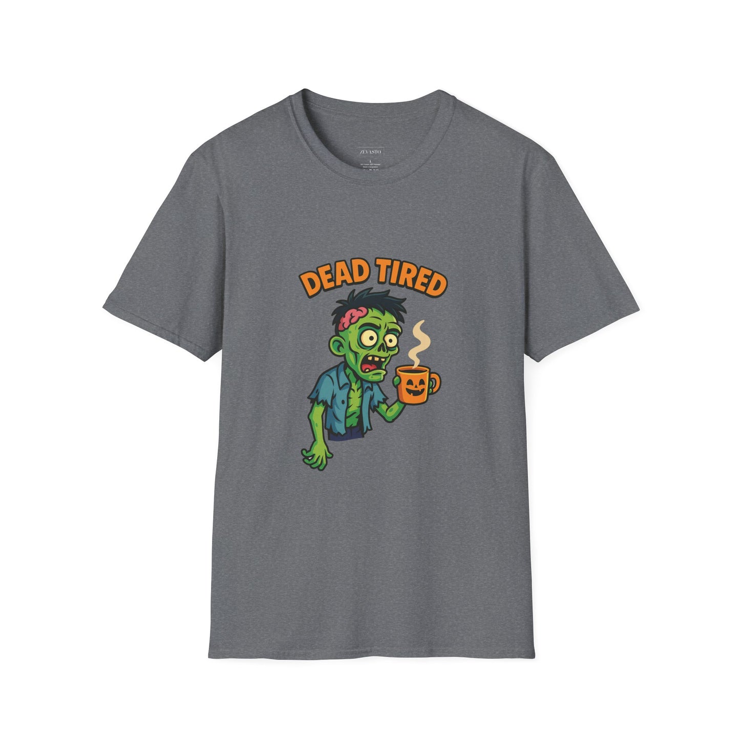 Dead Tired Zombie T-Shirt, Gifts for Halloween