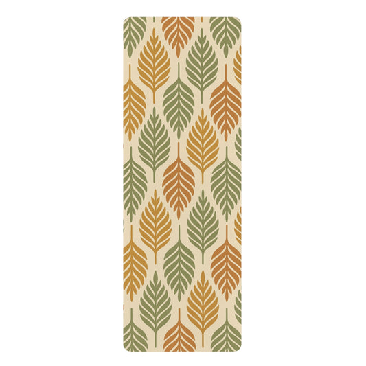 Bohemian Rubber Yoga Mat, Eco-Friendly Exercise Mat