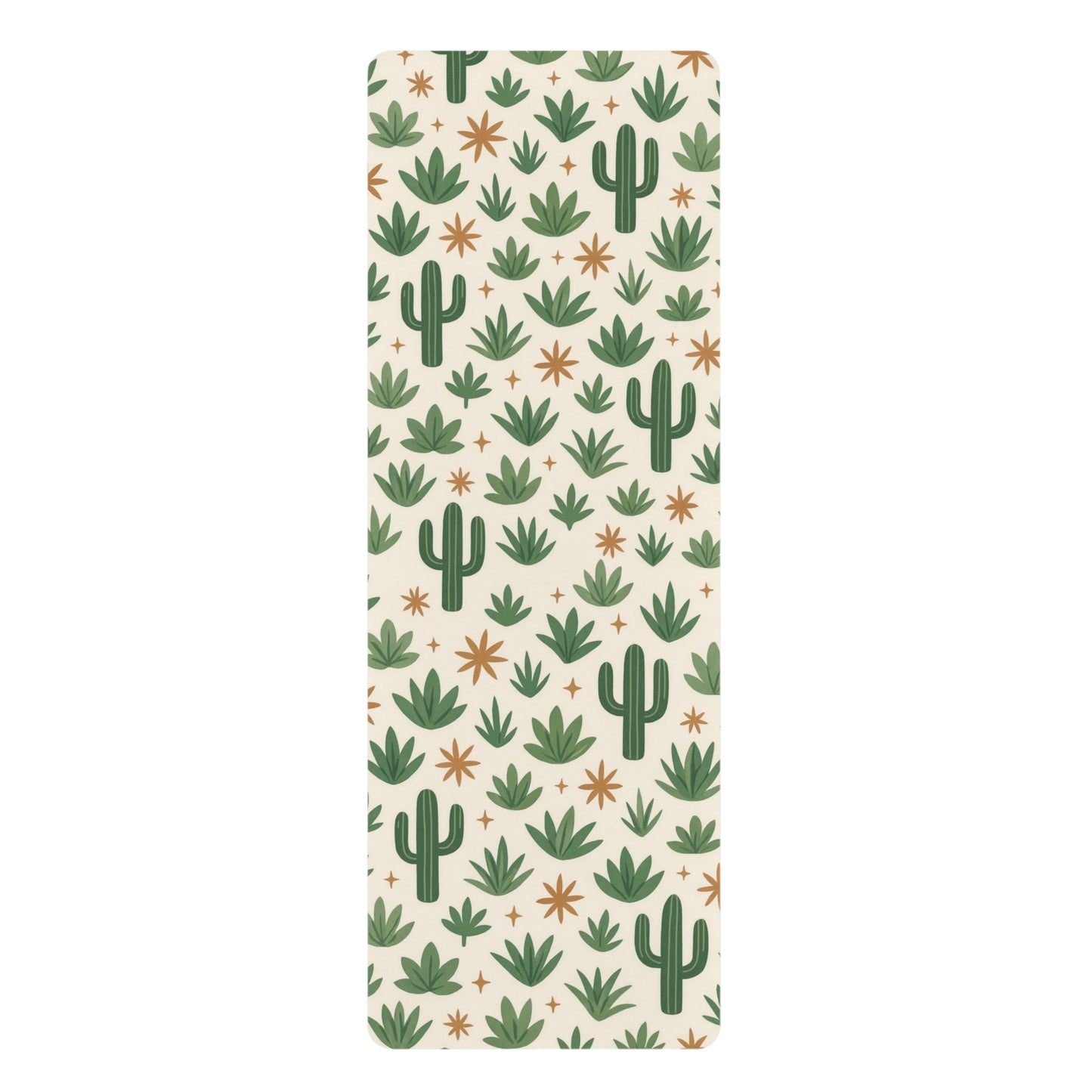 Cactus Rubber Yoga Mat - Eco-Friendly Exercise Mat, Yoga Accessories