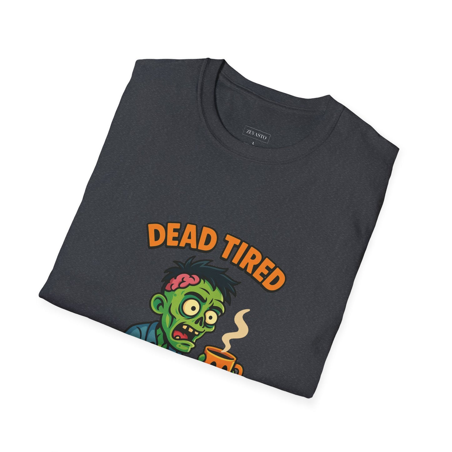 Dead Tired Zombie T-Shirt, Gifts for Halloween