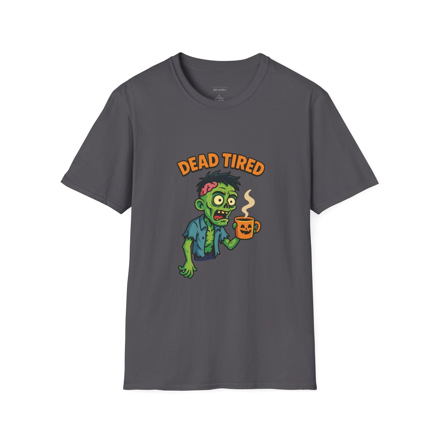 Dead Tired Zombie T-Shirt, Gifts for Halloween