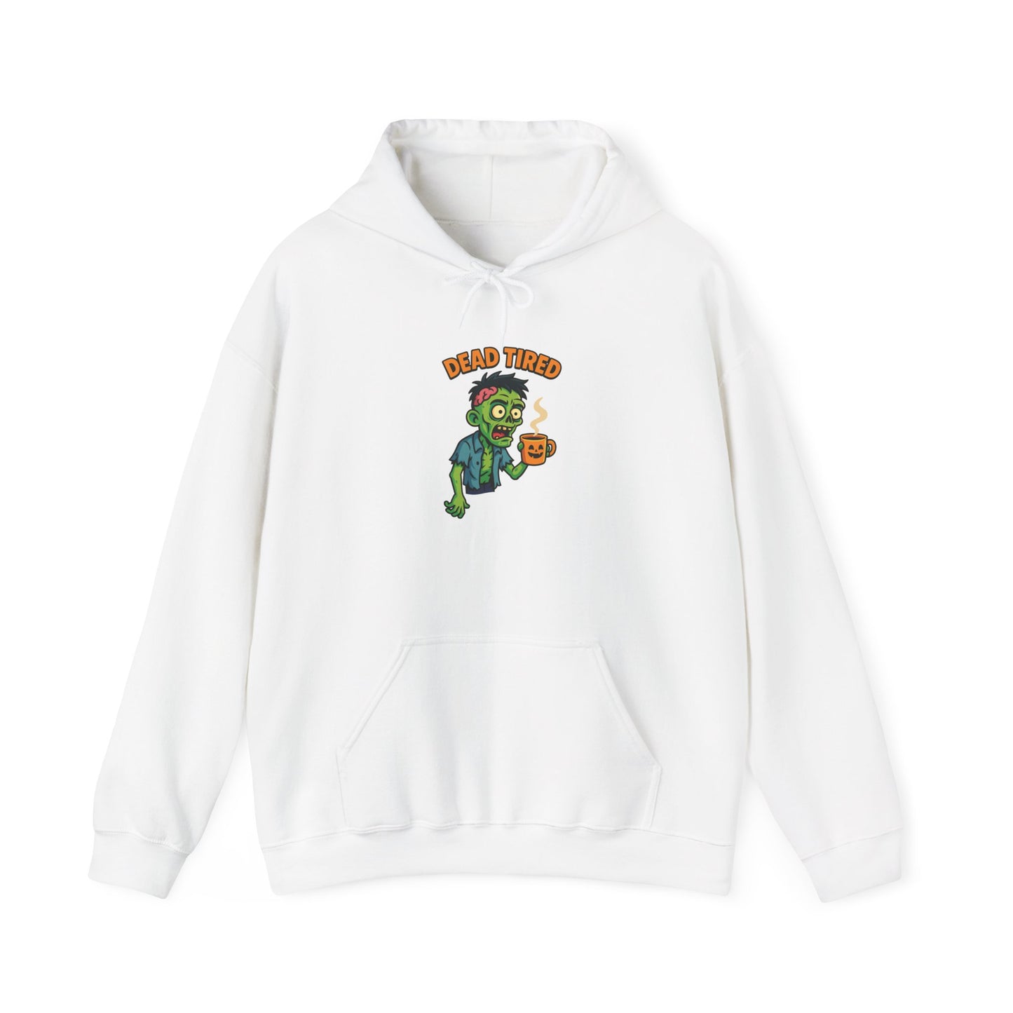 Zombie Themed Unisex Hoodie, Cozy Halloween Sweatshirt, Spooky Season Apparel
