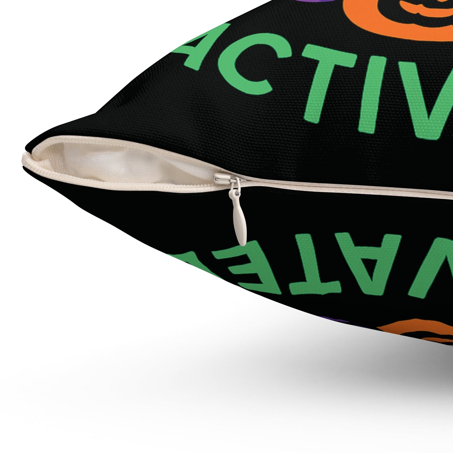Halloween Cat Decor Pillow, Spooky Home Accent