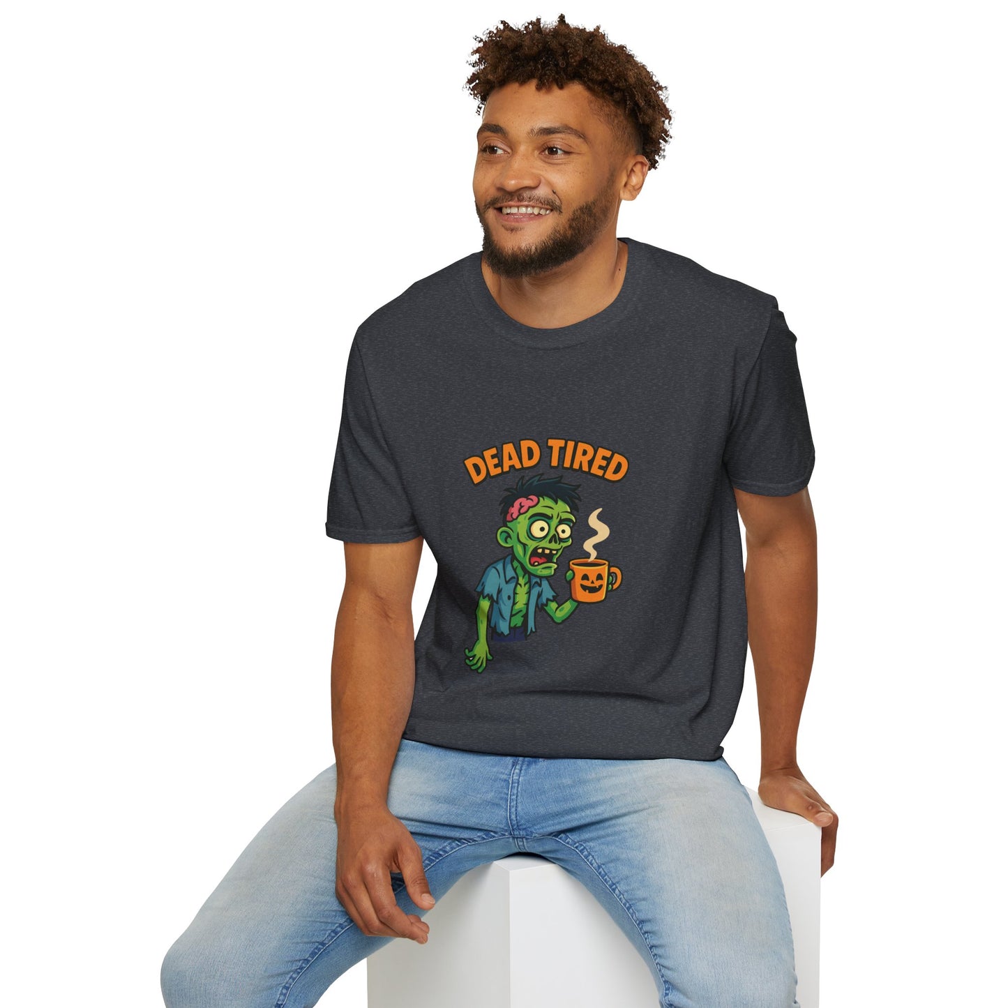 Dead Tired Zombie T-Shirt, Gifts for Halloween