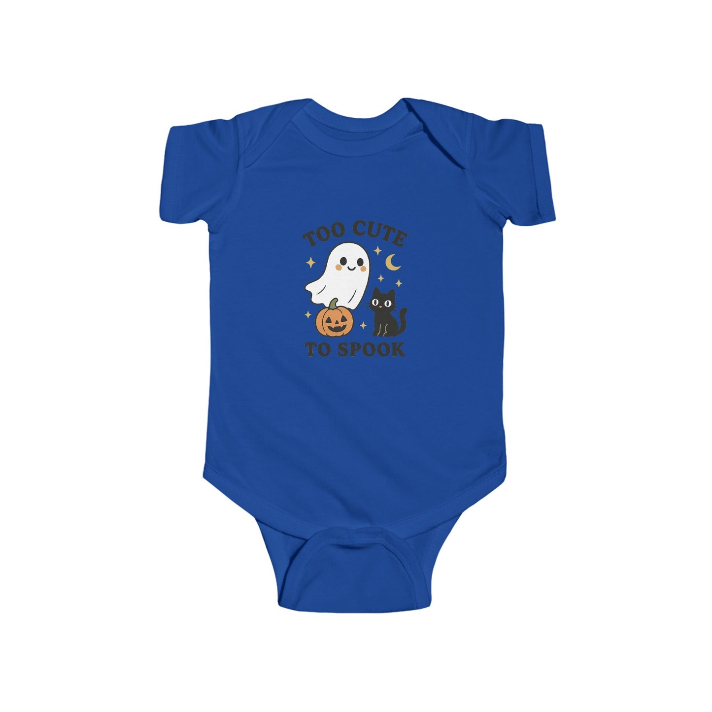 Halloween Infant Bodysuit - Too Cute to Spook, Baby Costume