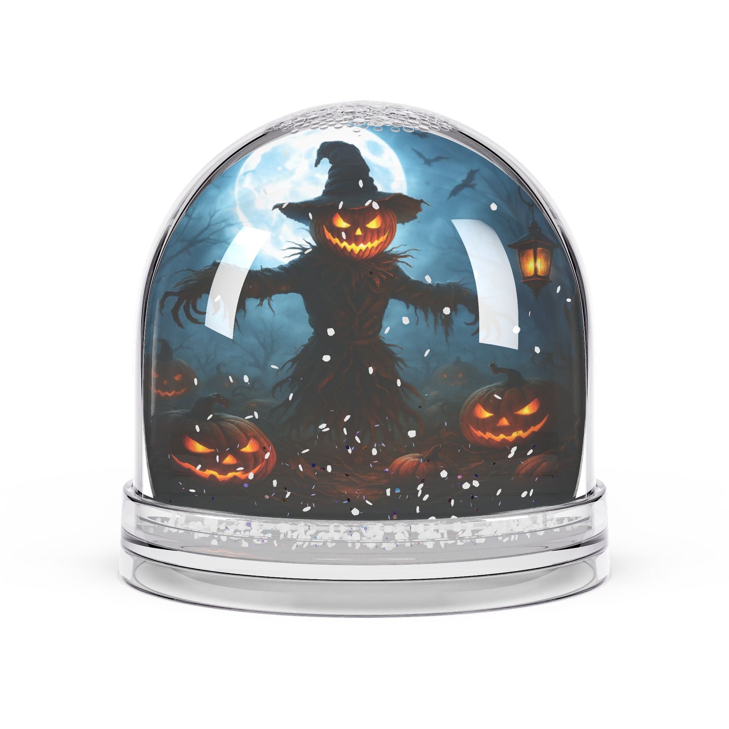 Halloween Snow Globe Decoration, Spooky Home Decor