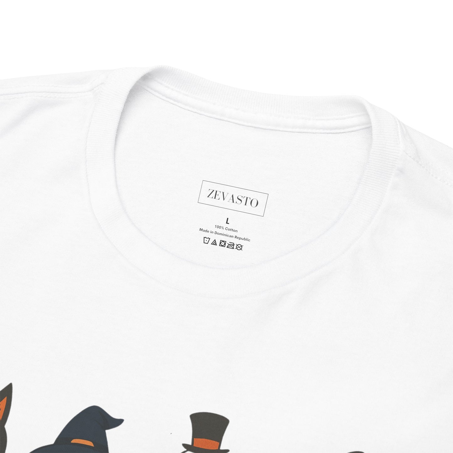 Halloween Graphic Tee, Unisex Heavy Cotton Shirt