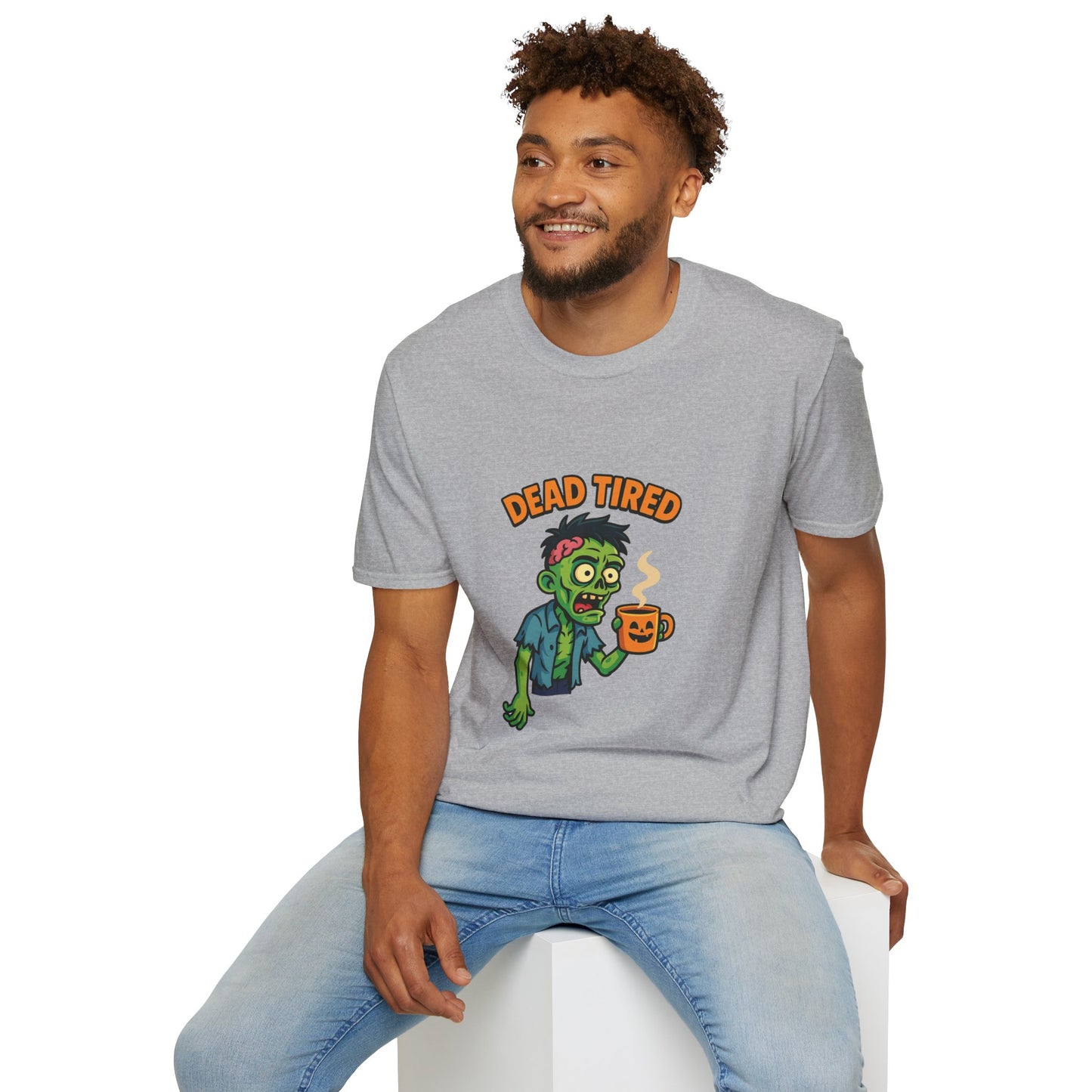 Dead Tired Zombie T-Shirt, Gifts for Halloween
