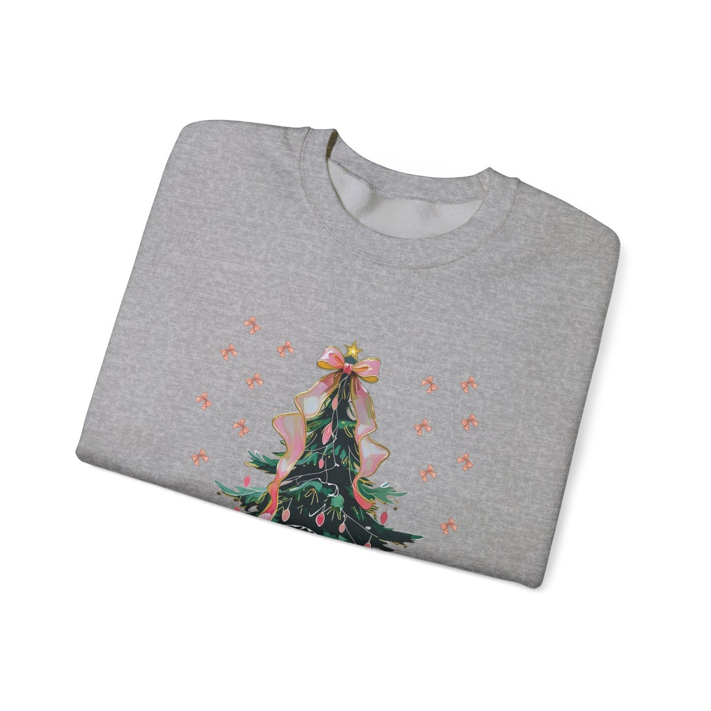 Christmas Tree Sweatshirt | Cozy Holiday Sweatshirt, Unisex Crewneck, Festive Apparel