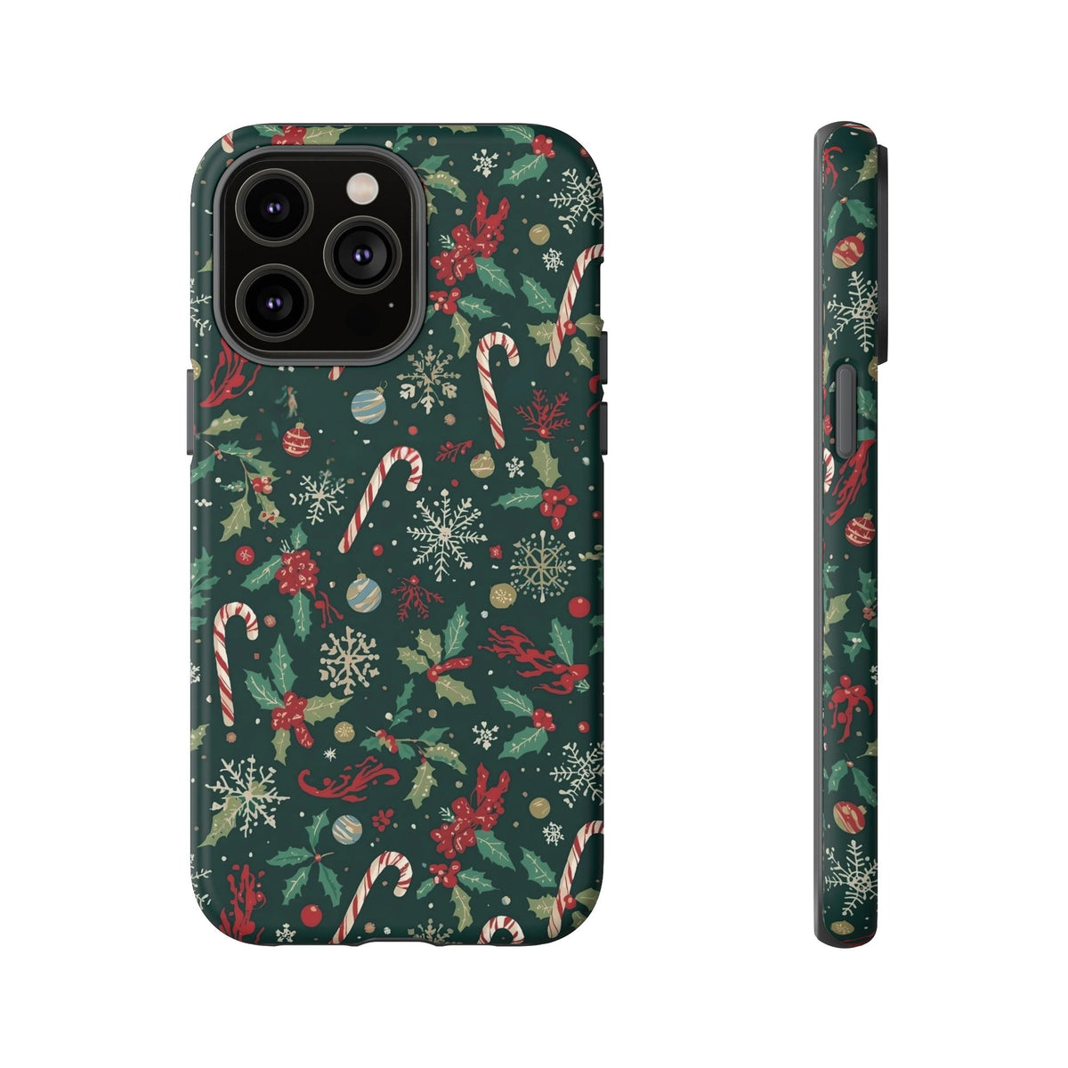 Christmas Phone Case, Festive Phone Case with Holiday Patterns for Iphone & Samsung