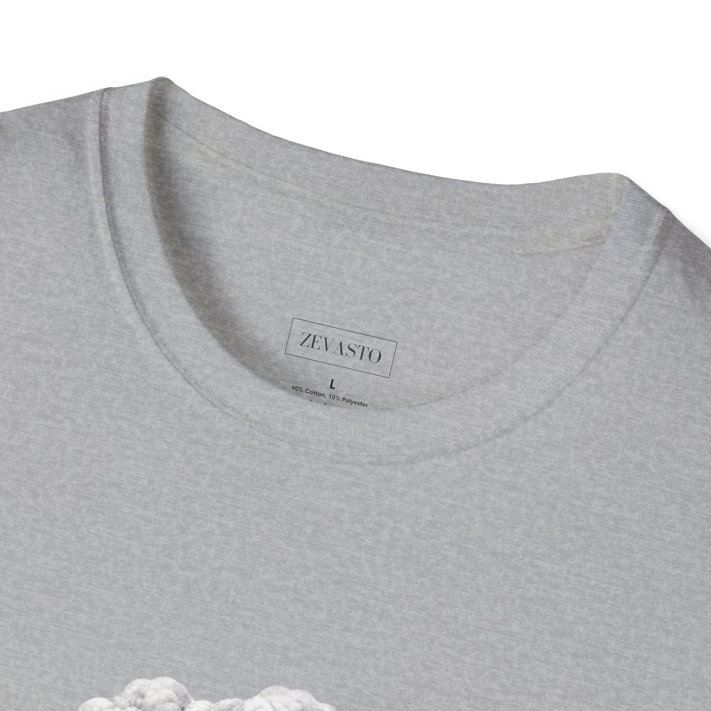 Carbon-Based Mistake Skull T-Shirt — Dark Humor Graphic Tee for Earth Day