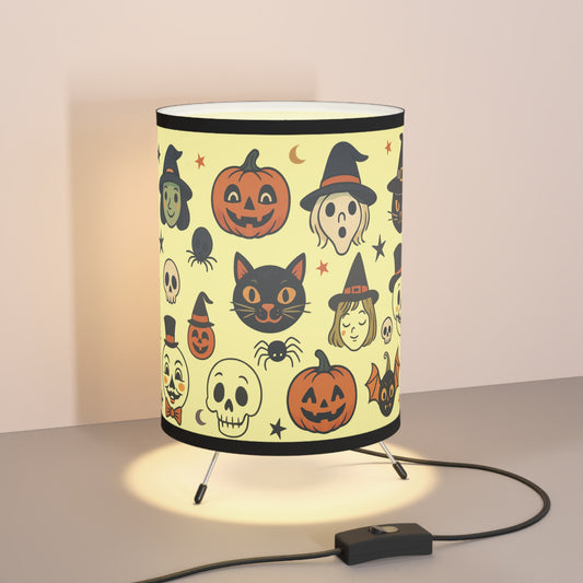 Halloween Tripod Lamp, Spooky Home Decor, Festive Lighting for Parties
