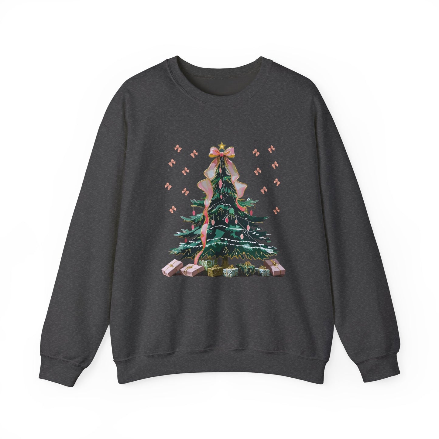 Christmas Tree Sweatshirt | Cozy Holiday Sweatshirt, Unisex Crewneck, Festive Apparel