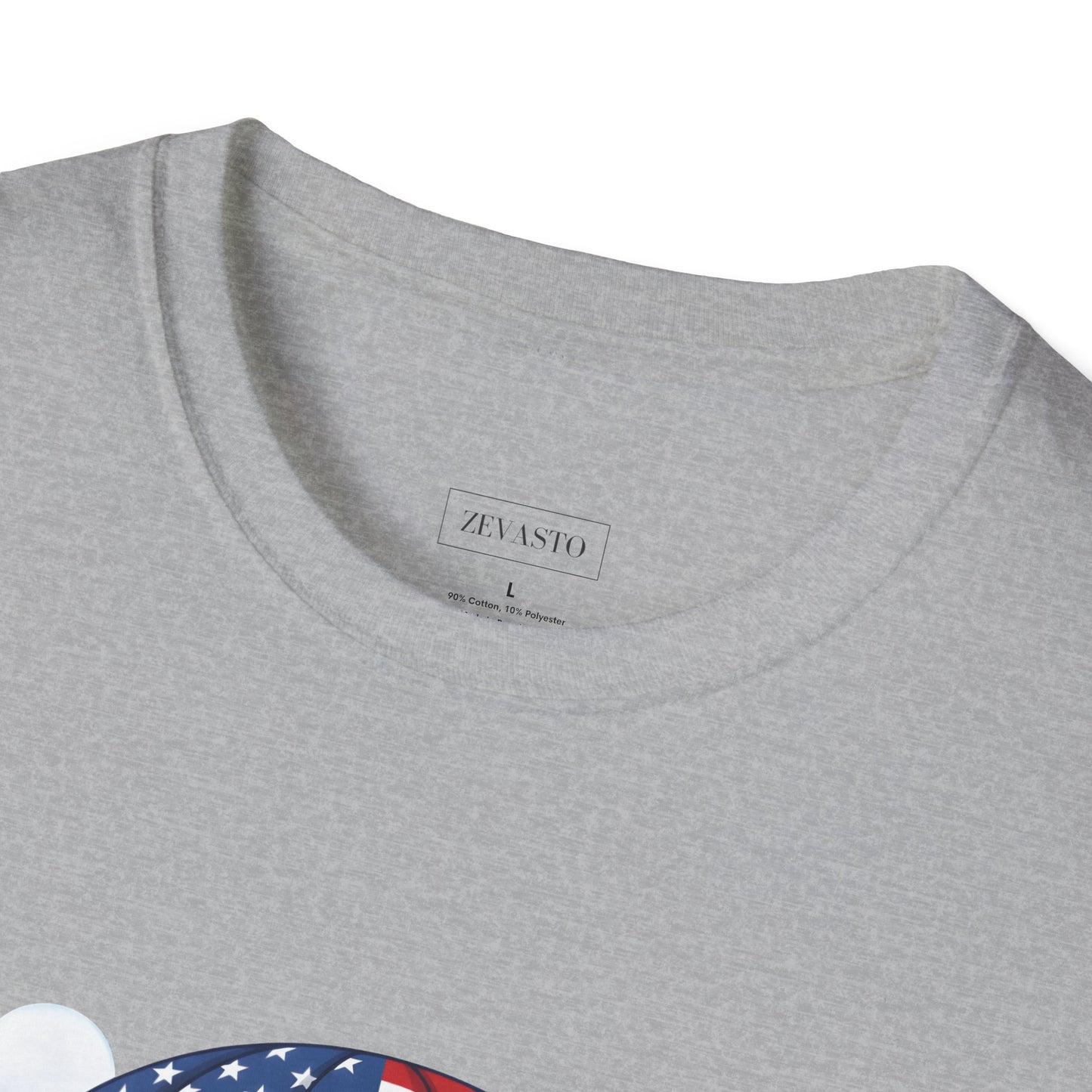 Patriotic Cat Parachute T-Shirt — "Celebrating 250 Years" 4th of July Tee