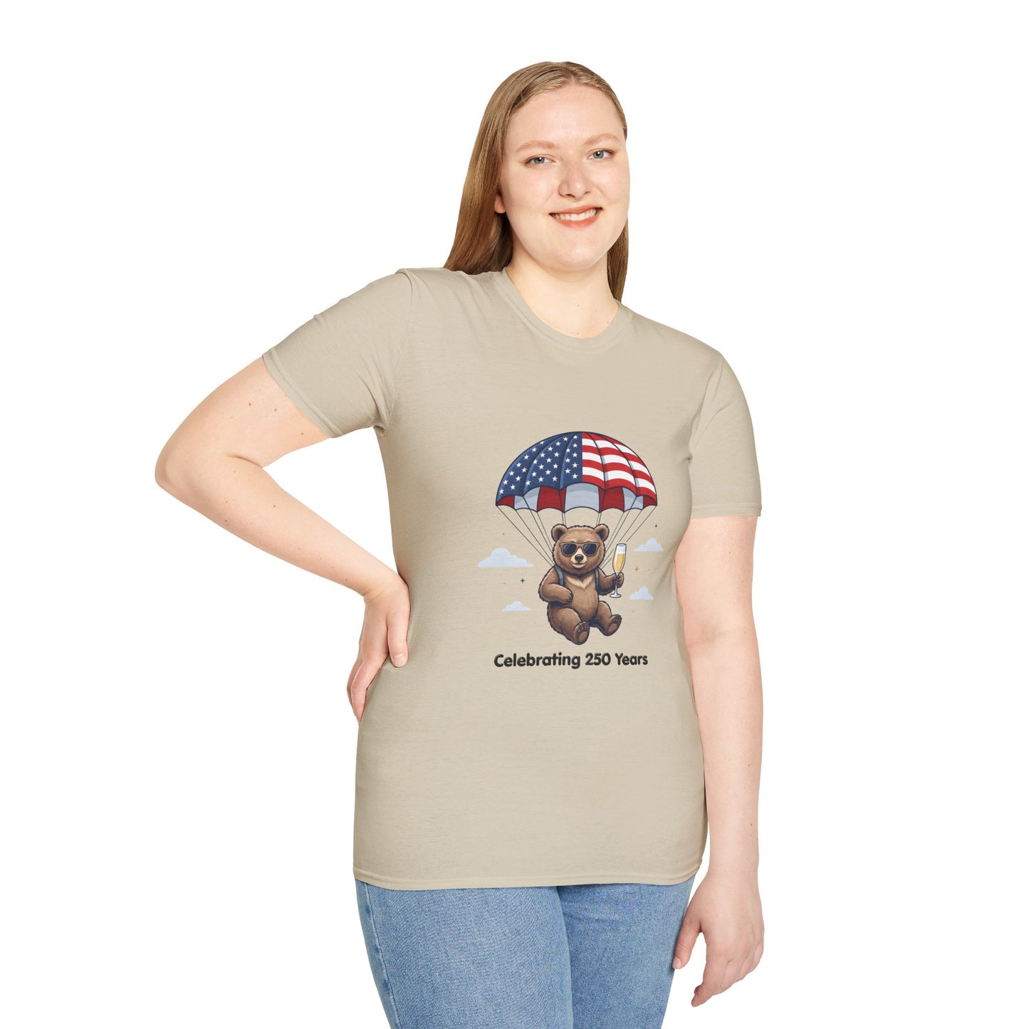 Patriotic Bear 'Celebrating 250 Years' T-Shirt
