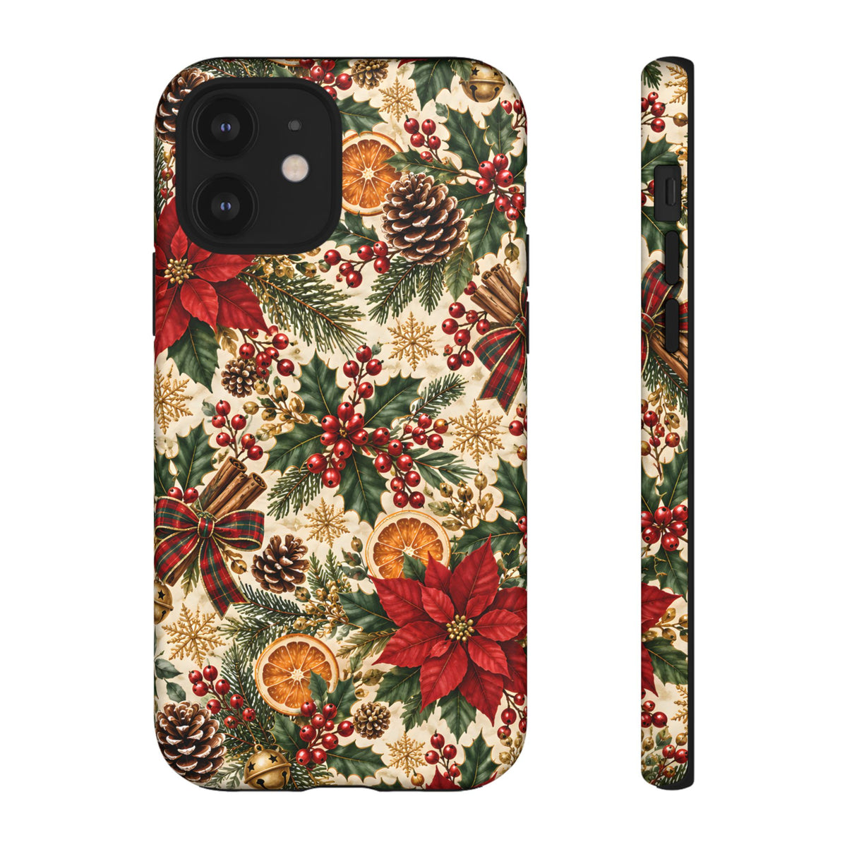 Christmas Floral Tough Phone Case