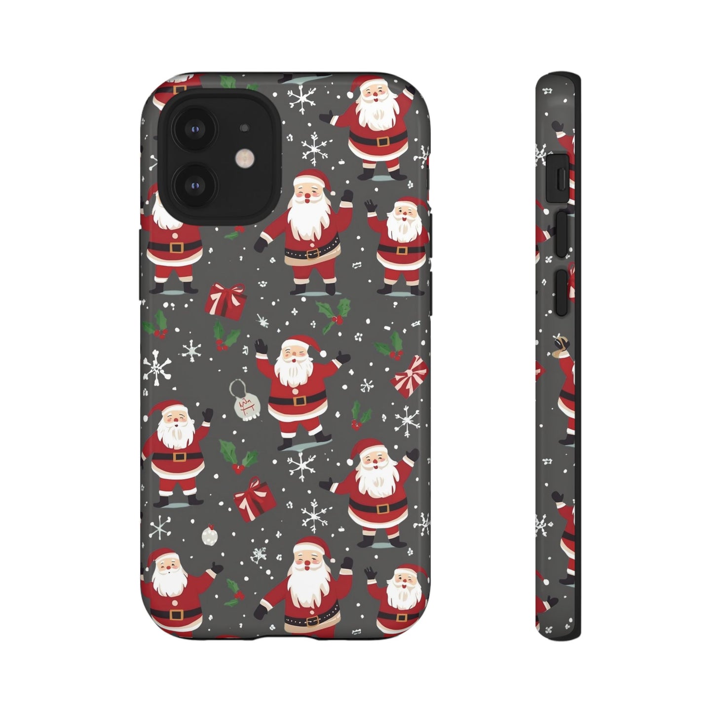 Christmas Phone Case, Festive Santa Phone Case for Iphone 17, 16, 15, 14, 13, 12, 11 & Samsung