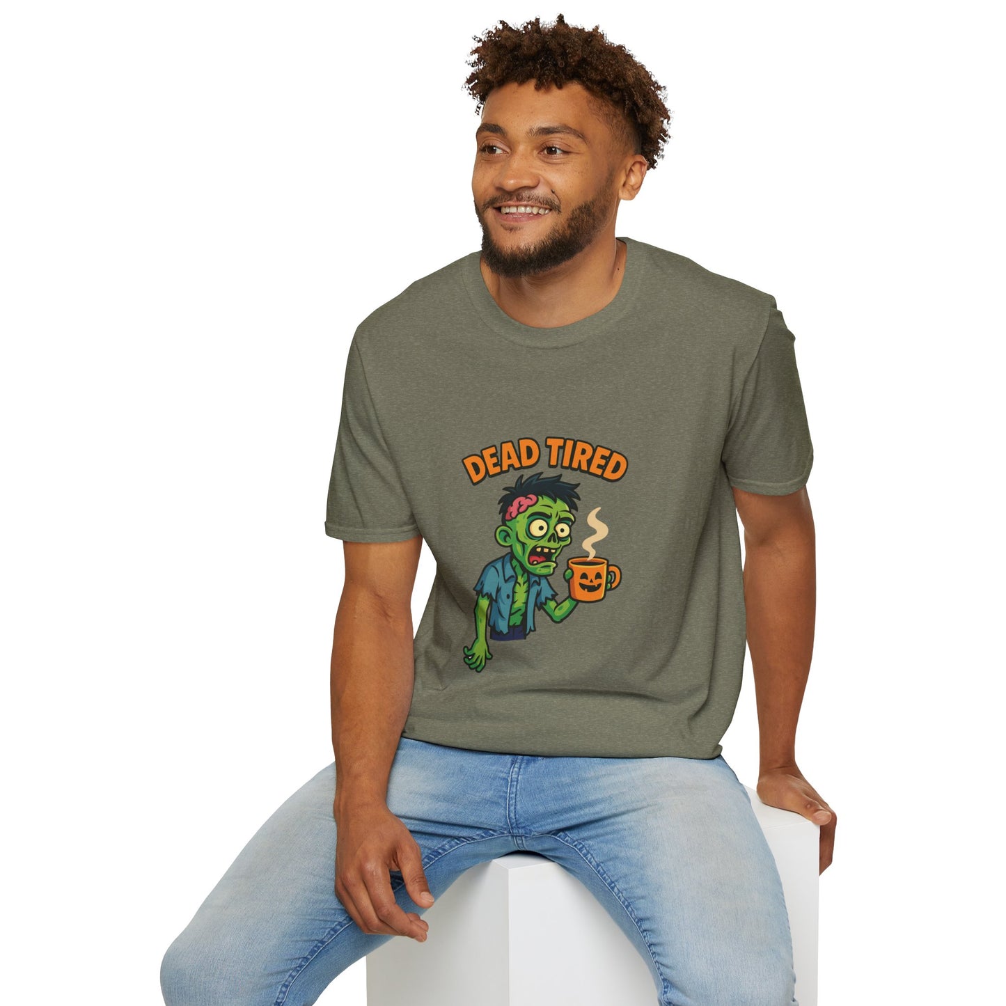 Dead Tired Zombie T-Shirt, Gifts for Halloween