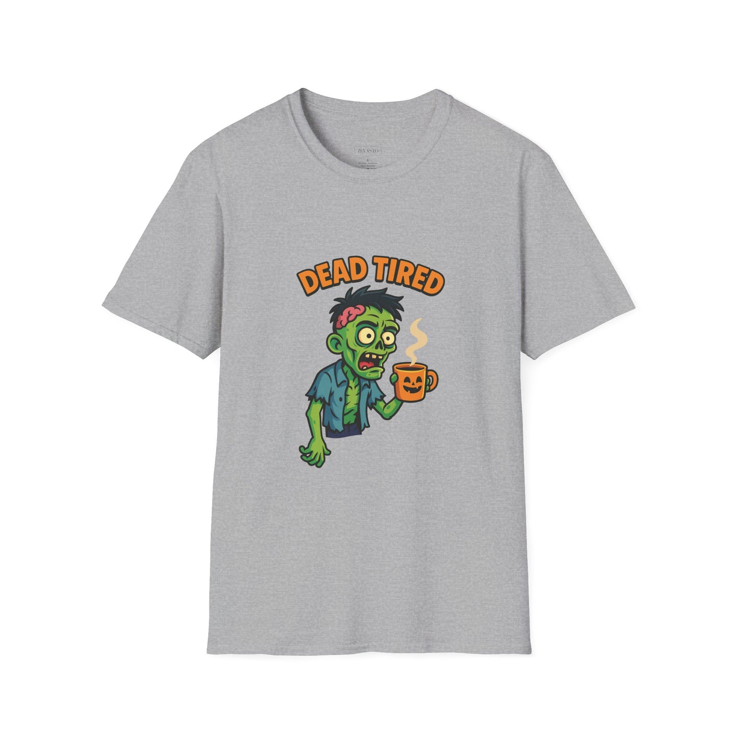 Dead Tired Zombie T-Shirt, Gifts for Halloween