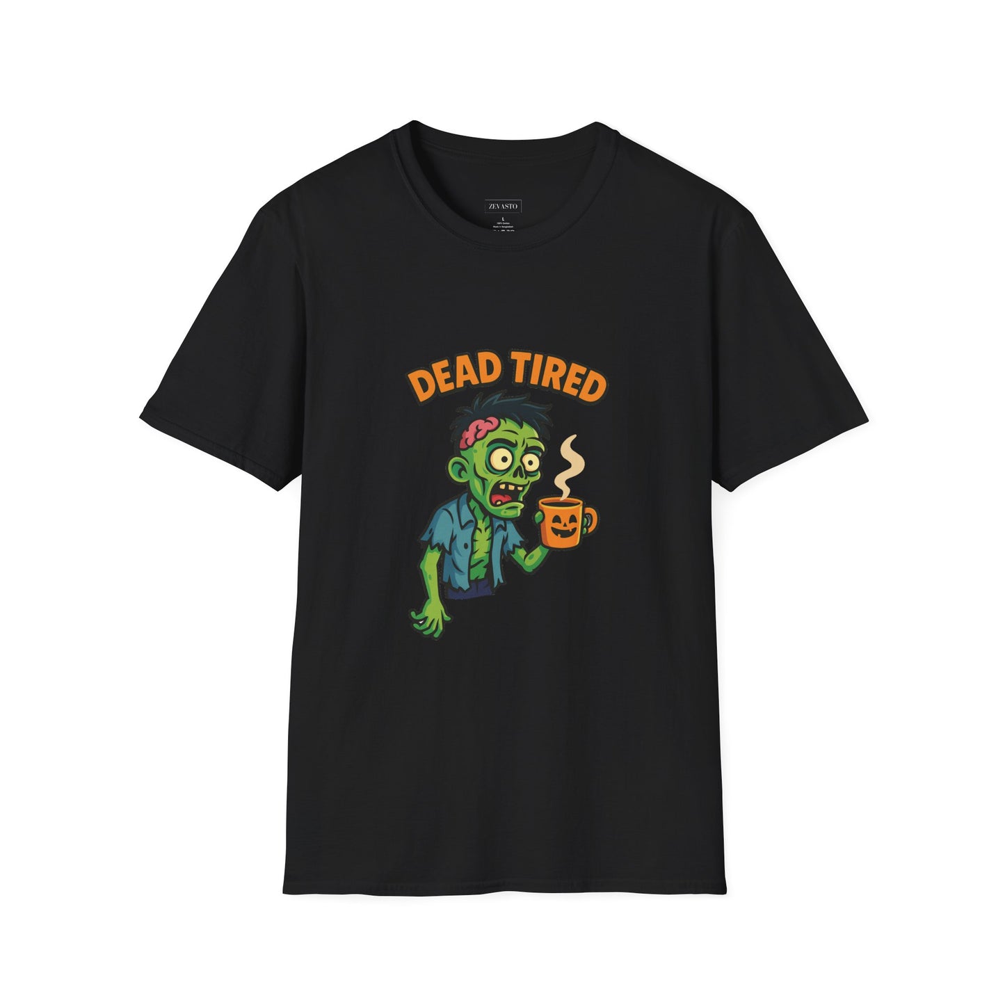 Dead Tired Zombie T-Shirt, Gifts for Halloween