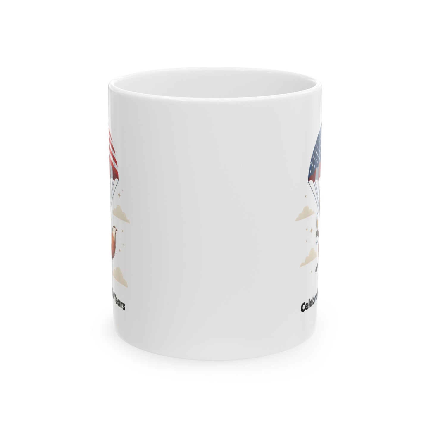 Patriotic Fox Coffee Mug