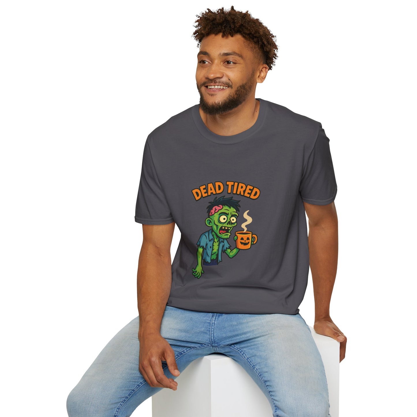 Dead Tired Zombie T-Shirt, Gifts for Halloween