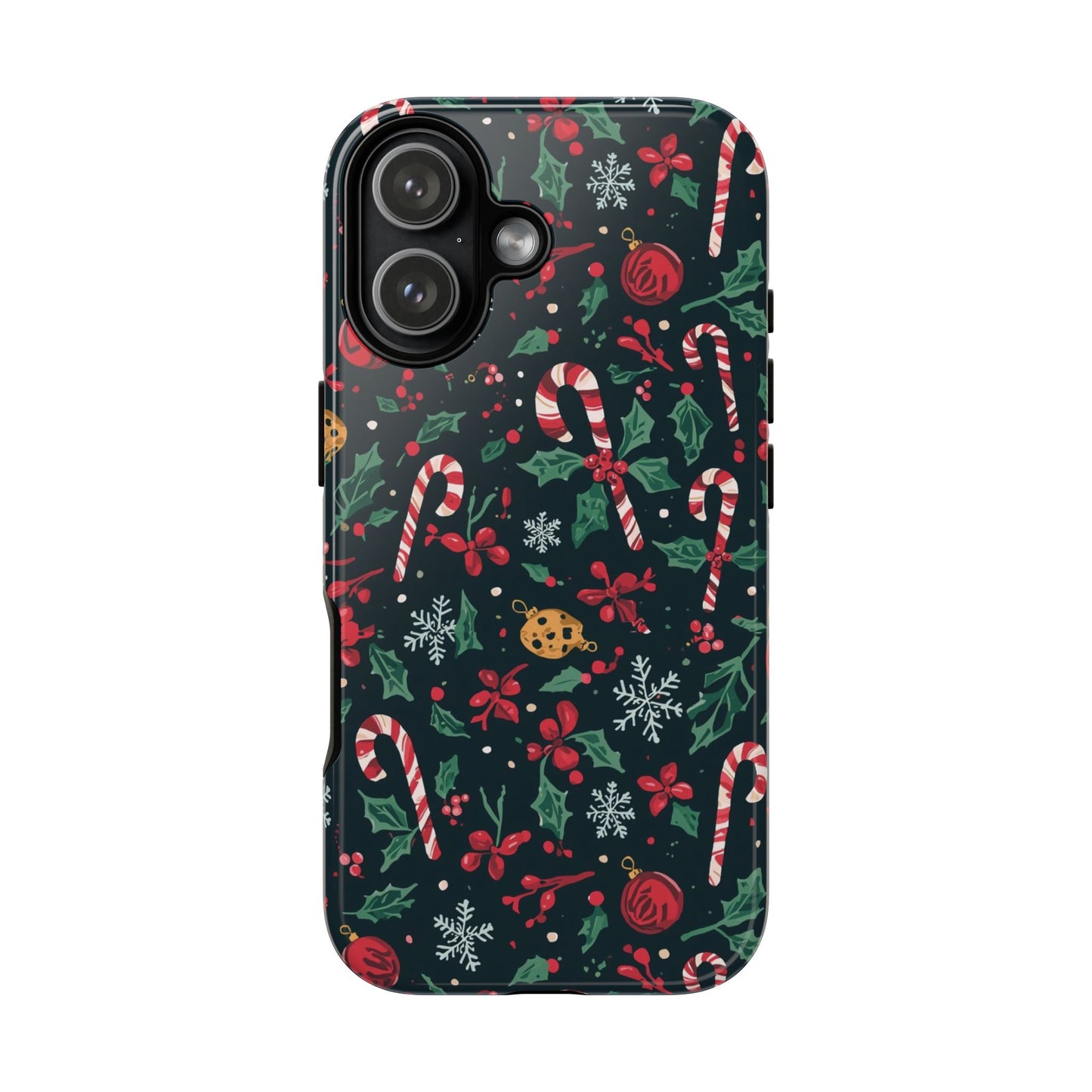 Christmas Themed Phone Case, Festive Phone Case for Iphone 17, 16, 15, 14, 13 & Samsung