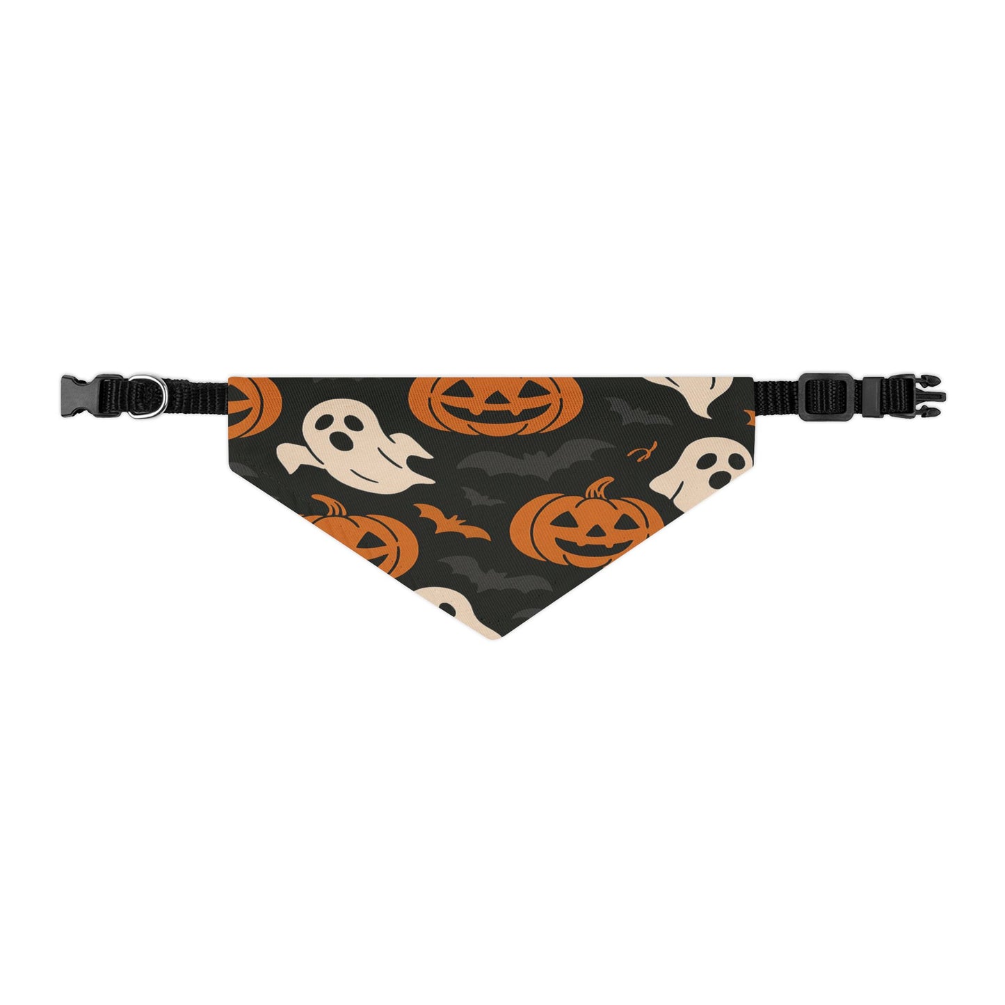 Halloween Pet Bandana Collar, Cute Dog Accessory For Spooky Season