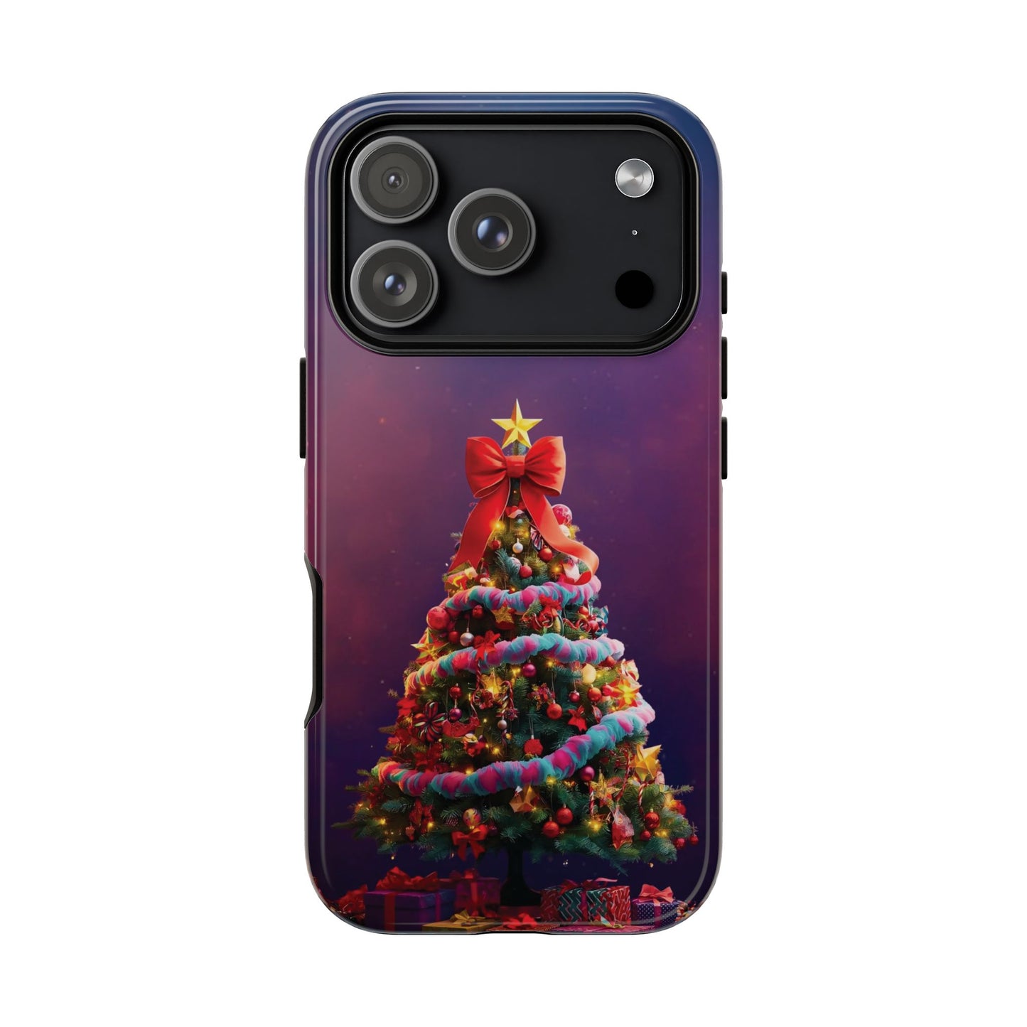 Christmas Tree Phone Case - Festive Holiday Accessory For Iphone 17, 16, 15, 14, 13, 12, 11 & Samsung