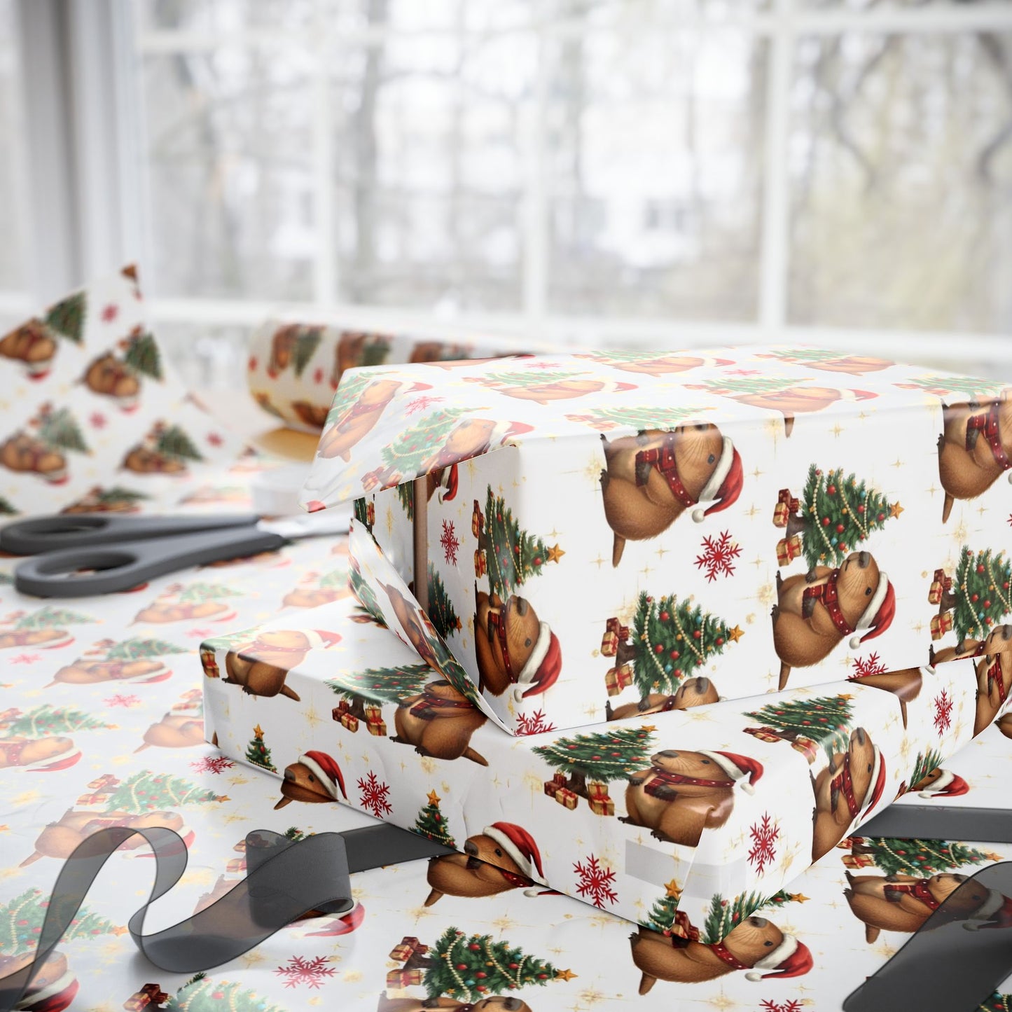 Holiday Gift Wrapping Paper Set, Christmas Gift Wrap Paper, Premium Quality Wrapping Paper