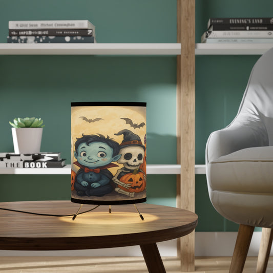 Halloween Tripod Lamp, Kids Room Decor