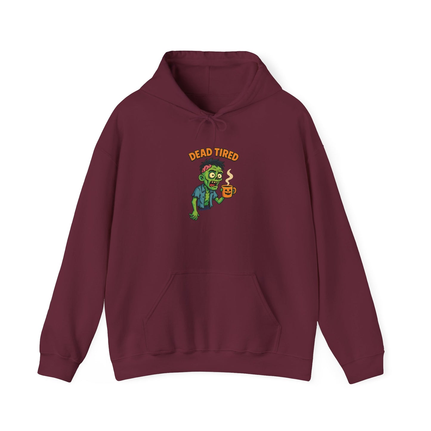 Zombie Themed Unisex Hoodie, Cozy Halloween Sweatshirt, Spooky Season Apparel