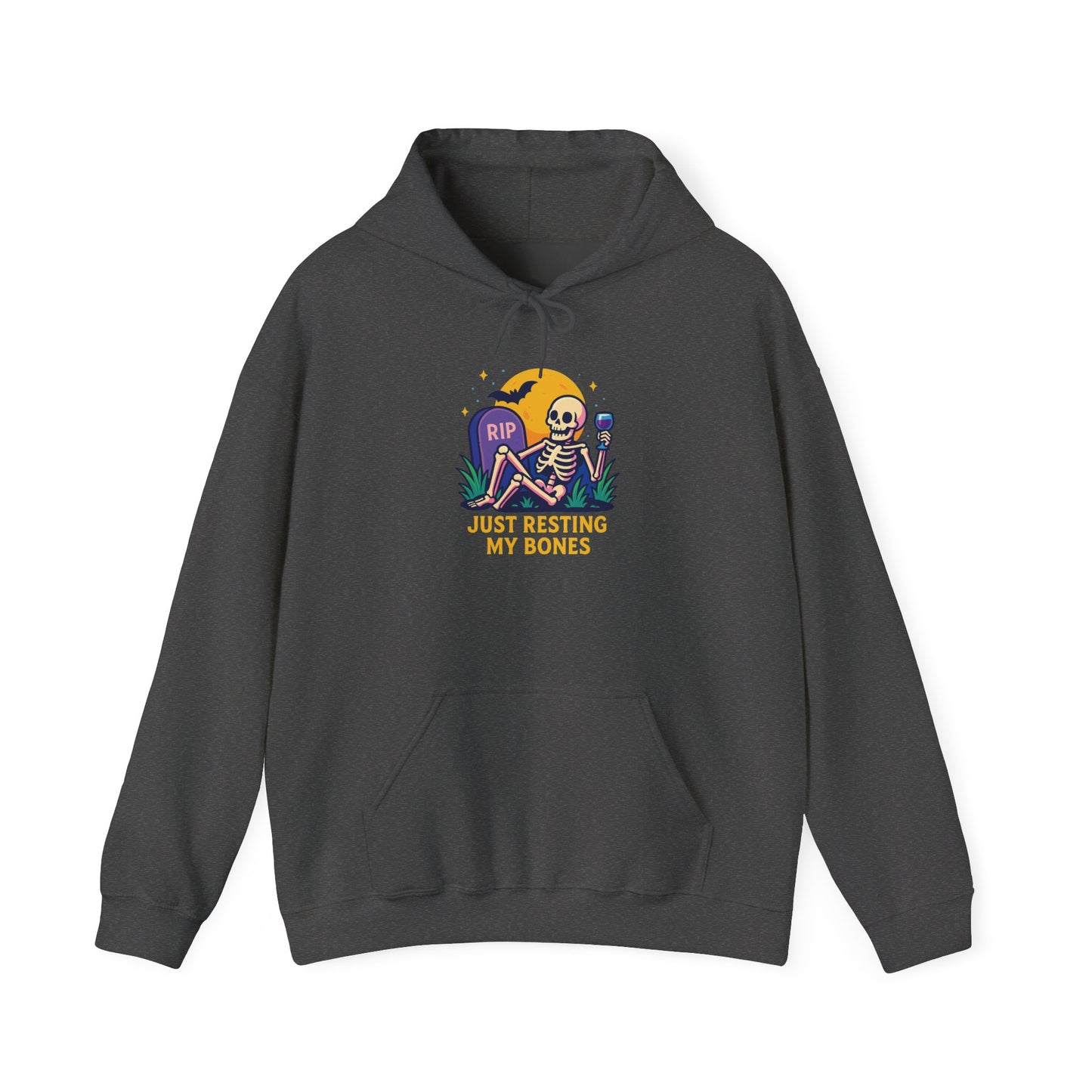 Halloween Skeleton Hoodie, Cozy Unisex Sweatshirt