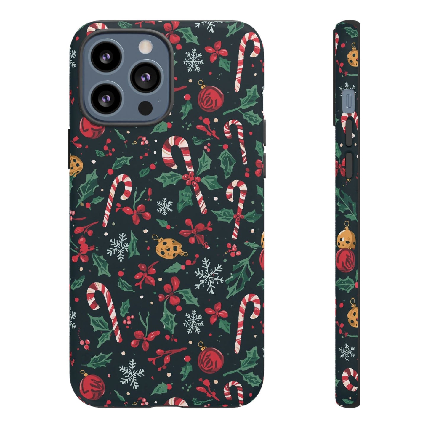 Christmas Themed Phone Case, Festive Phone Case for Iphone 17, 16, 15, 14, 13 & Samsung