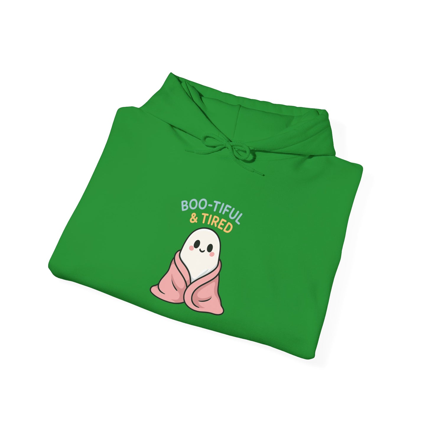 Boo-tiful Ghost Halloween Hoodie, Cute-Cozy Fall Vibes