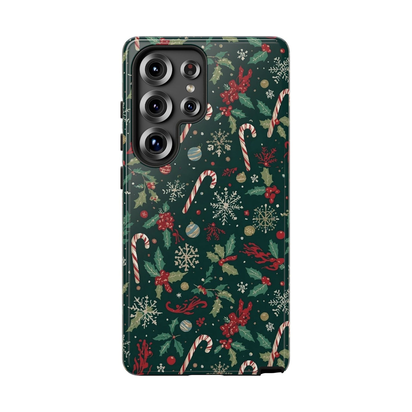 Christmas Phone Case, Festive Phone Case with Holiday Patterns for Iphone 17, 16, 15, 14, 13, 12, 11 & Samsung