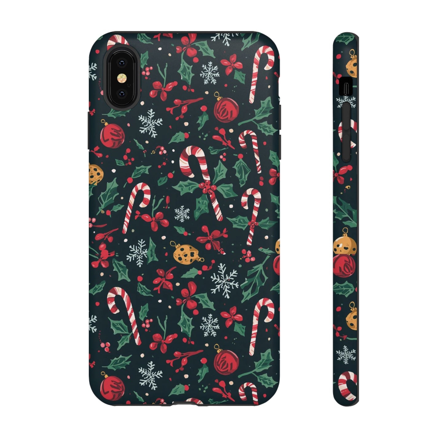 Christmas Themed Phone Case, Festive Phone Case for Iphone 17, 16, 15, 14, 13 & Samsung